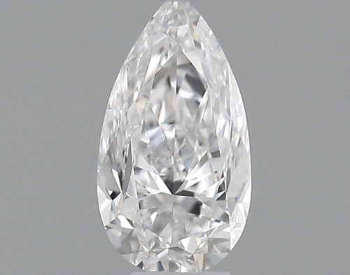 0.24 carat D-VVS2 Natūralus Pear Deimantas (1)