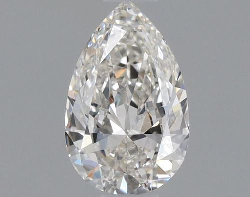0.5 carat H-VS1 Natūralus Pear Deimantas (1)