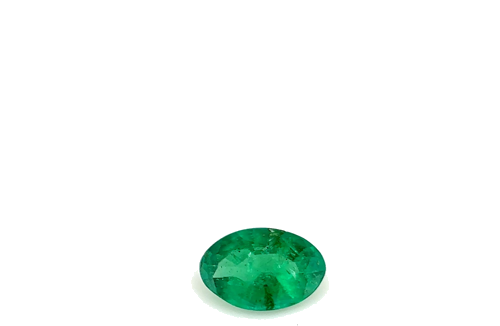 0.33 carat GREEN Oval Smaragdas (1)