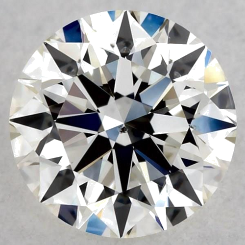 0.61 carat I-SI1 Excellent cut Natūralus Round Deimantas (1)