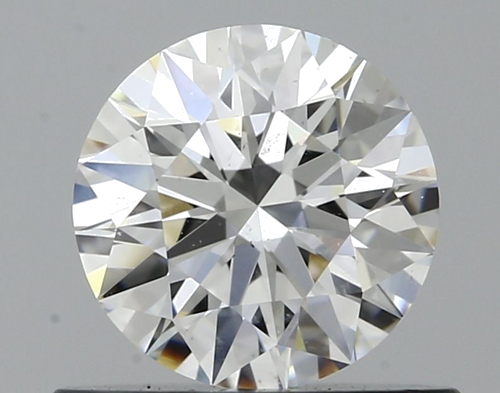 0.55 carat F-SI1 Excellent cut Natūralus Round Deimantas (1)