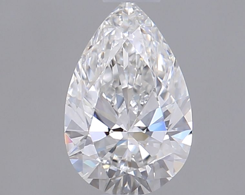 0.4 carat F-VVS1 Natūralus Pear Deimantas (1)