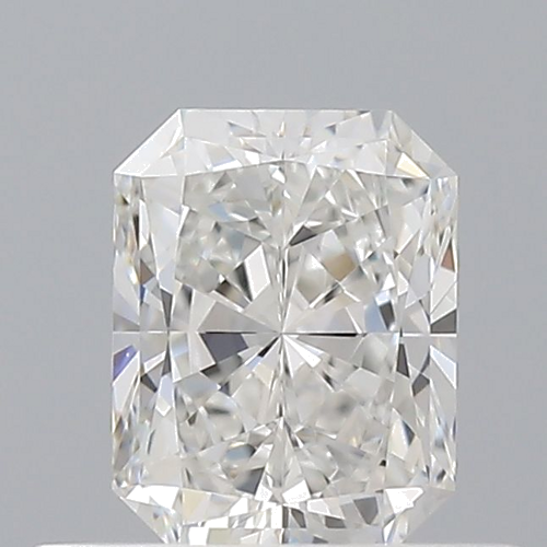 0.5 carat F-VVS1 Natūralus Radiant Deimantas (1)