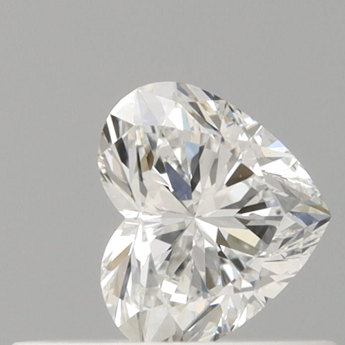 0.34 carat F-IF Natūralus Heart Deimantas (1)