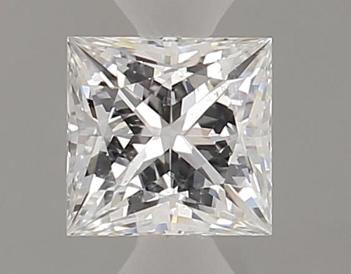 0.3 carat E-SI2 Natūralus Princess Deimantas (1)