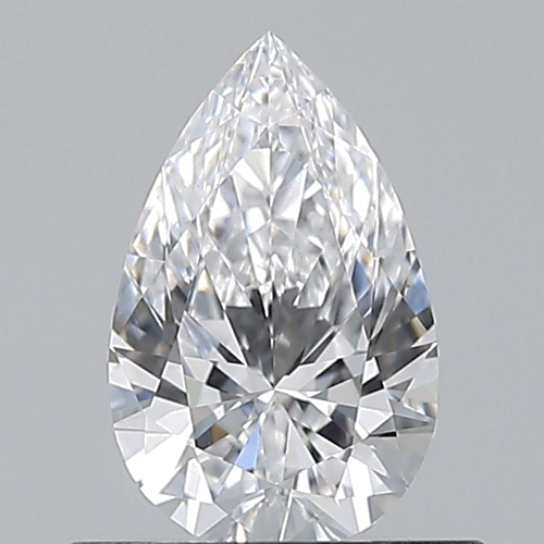 0.54 carat D-VS1 Natūralus Pear Deimantas (1)