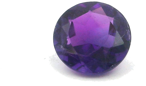 0.71 carat PURPLE Round Amethyst (1)