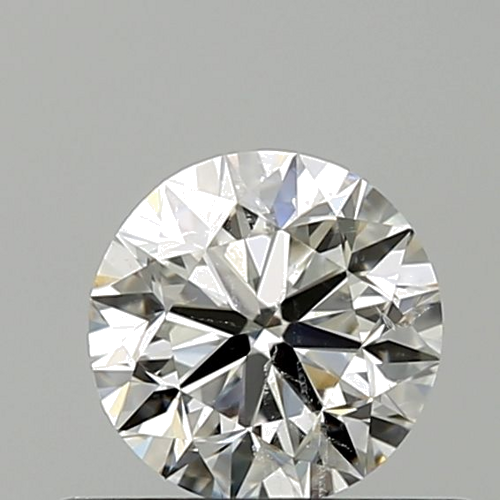 0.51 carat H-SI2 Very Good cut Natūralus Round Deimantas (1)