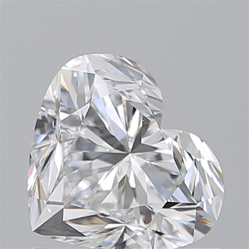 1.02 carat E-SI1 Natūralus Heart Deimantas (1)