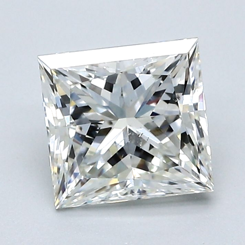 1.57 carat J-SI1 Natūralus Princess Deimantas (1)