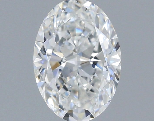 0.4 carat F-VVS1 Natūralus Oval Deimantas (1)
