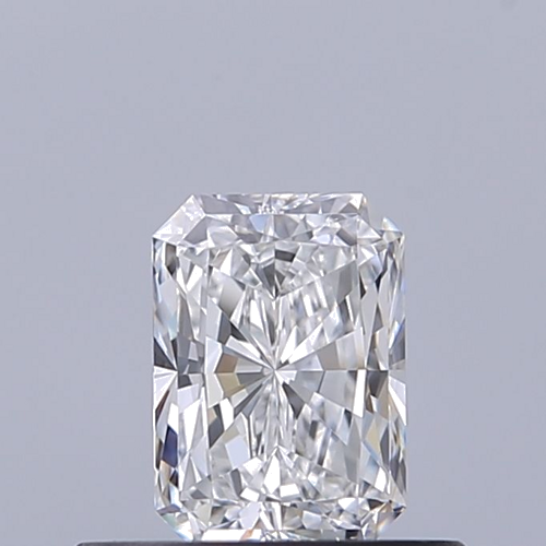0.42 carat D-VVS1 Natūralus Radiant Deimantas (1)