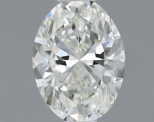 0.4 carat H-VVS2 Natūralus Oval Deimantas (1)