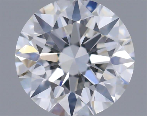 0.51 carat D-VVS1 Excellent cut Natūralus Round Deimantas (1)