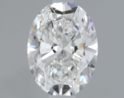 0.61 carat F-SI2 Natūralus Oval Deimantas (1)