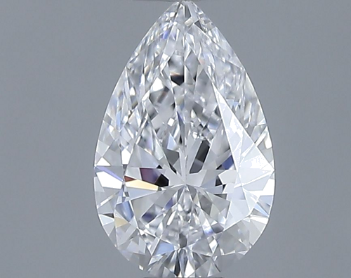 0.5 carat D-VVS1 Natūralus Pear Deimantas (1)