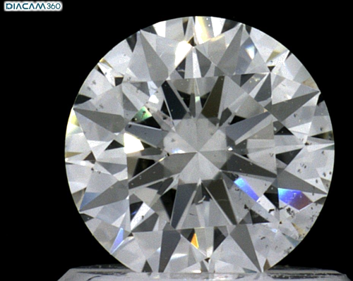 0.76 carat H-SI1 Excellent cut Natūralus Round Deimantas (1)