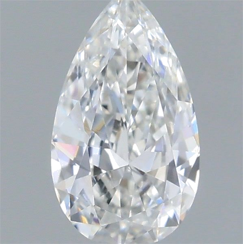 0.36 carat F-VS2 Natūralus Pear Deimantas (1)
