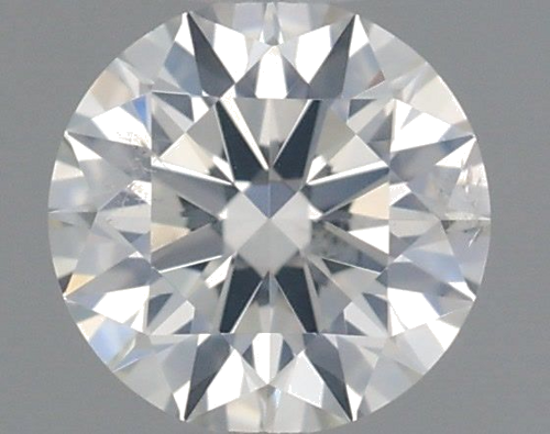 0.32 carat J-SI2 Excellent cut Natūralus Round Deimantas (1)