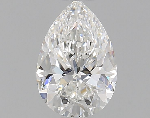 0.55 carat F-VS1 Natūralus Pear Deimantas (1)