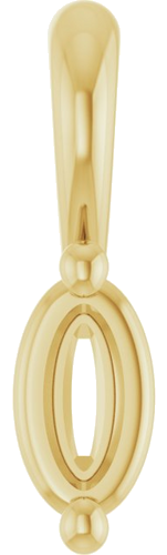 14K Yellow 5x3 mm Oval 2-Prong Basket Pendant Mounting (1)