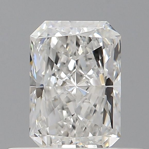 0.5 carat F-VVS2 Natūralus Radiant Deimantas (1)