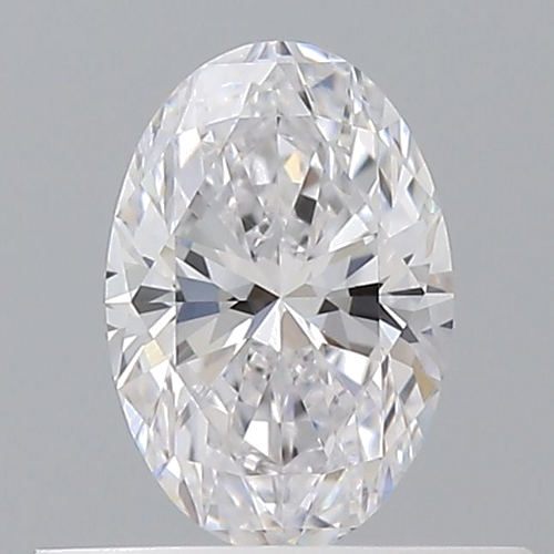 0.4 carat D-VS1 Natūralus Oval Deimantas (1)