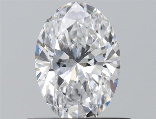 0.51 carat D-VVS1 Natūralus Oval Deimantas (1)