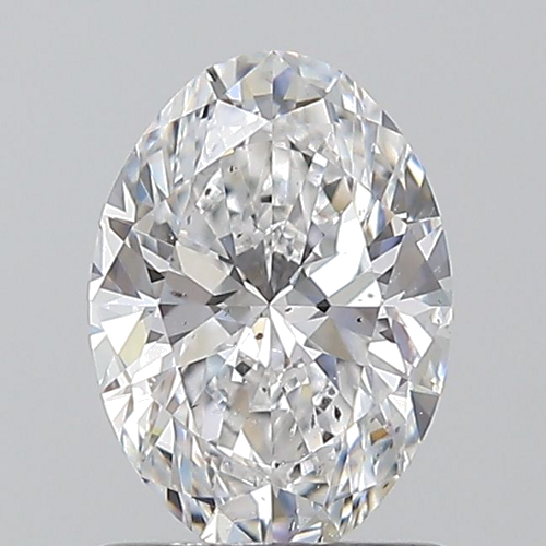 1.01 carat D-SI1 Natūralus Oval Deimantas (1)