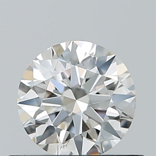 0.5 carat H-VVS1 Excellent cut Natūralus Round Deimantas (1)