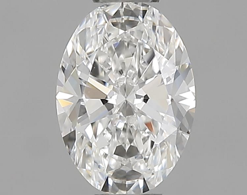 0.45 carat F-VVS1 Natūralus Oval Deimantas (1)