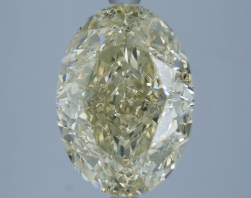 5.09 carat Fancy Light Brownish Yellow-VS2 Natūralus Oval Deimantas (1)