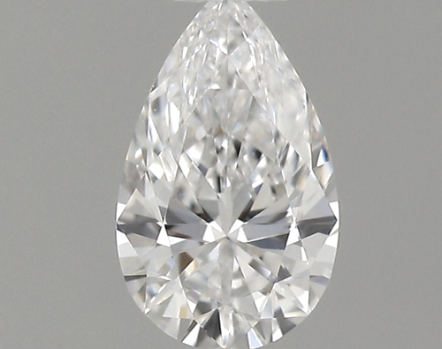0.23 carat D-VVS1 Natūralus Pear Deimantas (1)