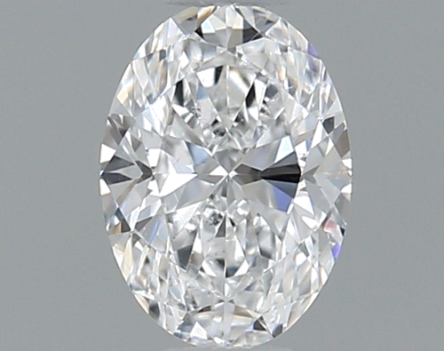 0.5 carat E-SI1 Natūralus Oval Deimantas (1)