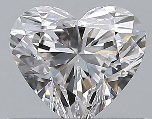 0.5 carat D-VVS1 Natūralus Heart Deimantas (1)