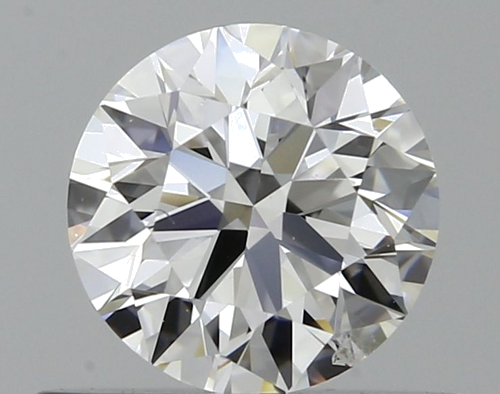 0.5 carat E-SI2 Very Good cut Natūralus Round Deimantas (1)