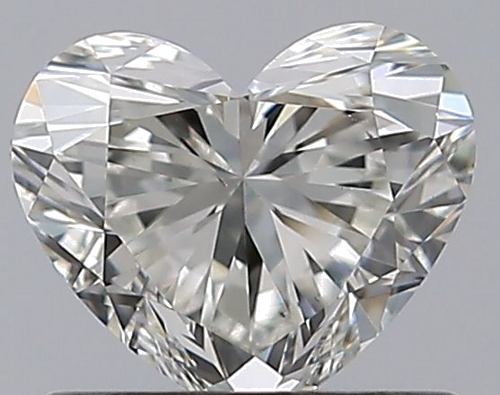 0.69 carat I-VS2 Natūralus Heart Deimantas (1)