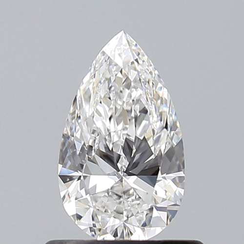 0.6 carat E-VS2 Natūralus Pear Deimantas (1)