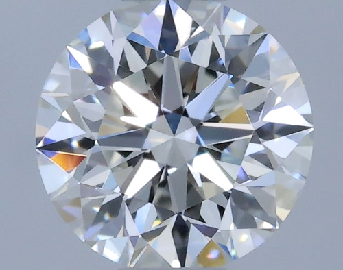 0.5 carat F-VVS1 Excellent cut Natūralus Round Deimantas (1)