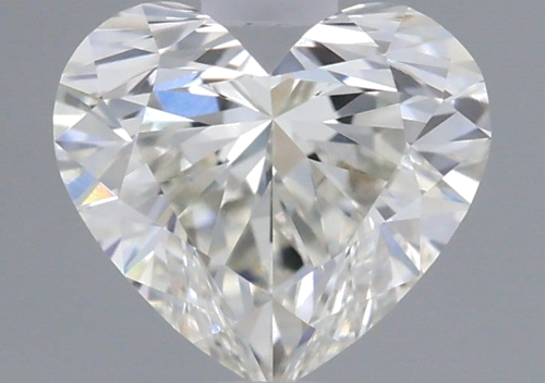 0.43 carat J-VVS1 Natūralus Heart Deimantas (1)