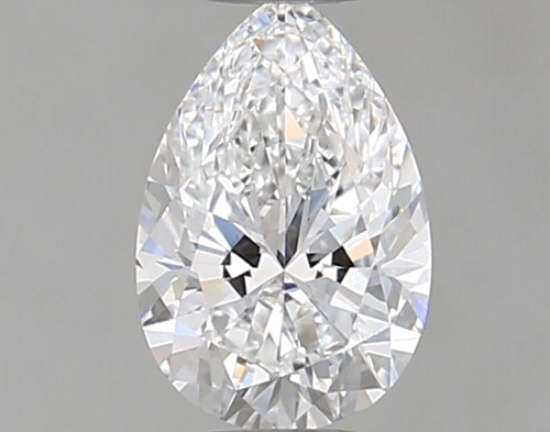 0.42 carat E-VVS2 Natūralus Pear Deimantas (1)