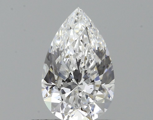 0.5 carat D-VS1 Natūralus Pear Deimantas (1)