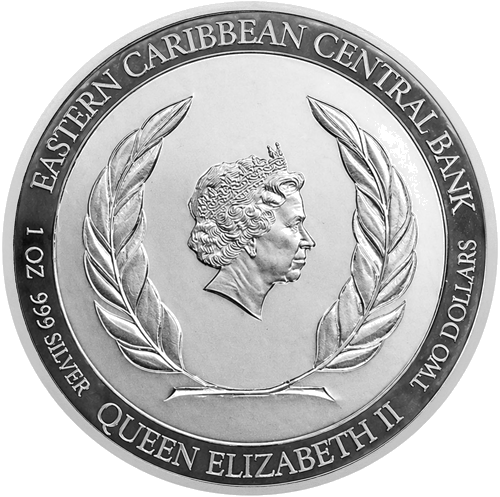 1 oz Meilė 2022 Santa Lucia sidabrinė moneta (2)