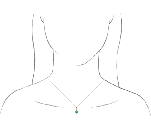 14K Yellow 5 mm Round Solitaire Charm Pendant Mounting (4)