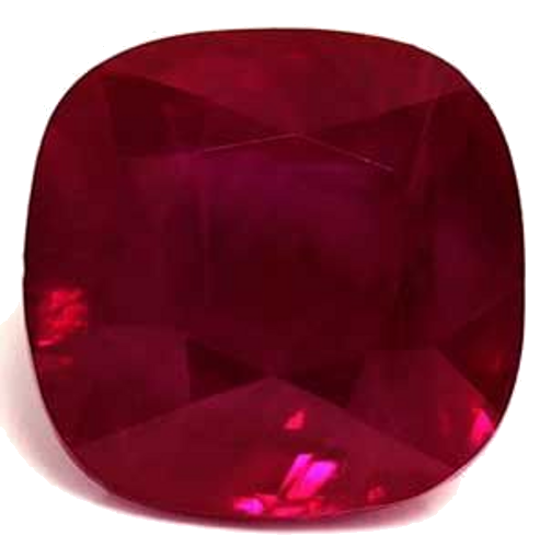 1.62 carat RED Cushion Rubinas (1)