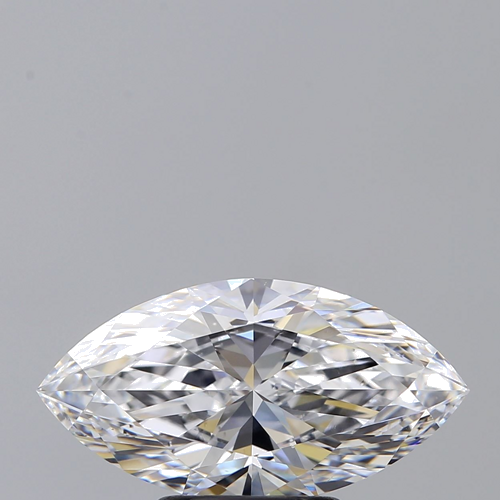 2.2 carat D-SI1 Natūralus Marquise Deimantas (1)