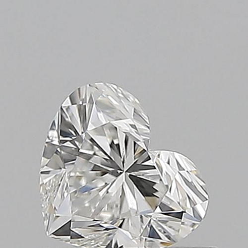 0.51 carat F-VS1 Natūralus Heart Deimantas (1)