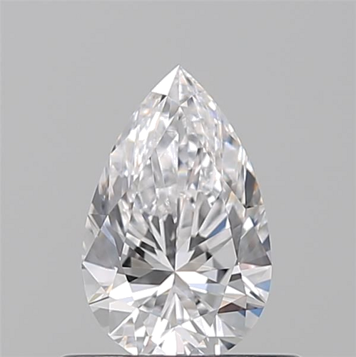 0.52 carat D-IF Natūralus Pear Deimantas (1)