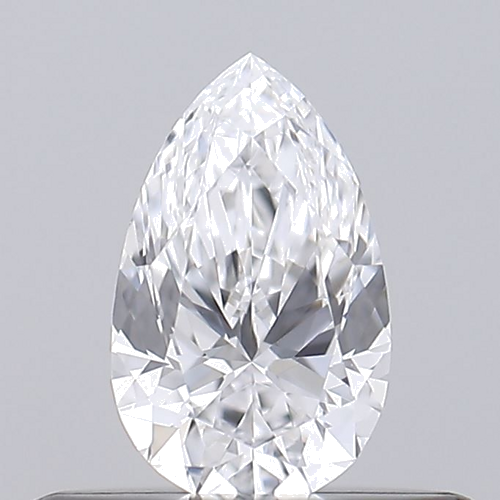 0.3 carat D-VS1 Natūralus Pear Deimantas (1)
