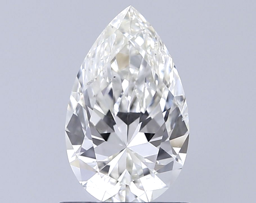 1.02 carat I-SI2 Natūralus Pear Deimantas (1)